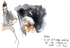 artracaille,radio libertaire,urban sketchers paris,claire archenault,mathieu letellier,moraes tula,delphine atelier de la salamandrepikekou shlomo